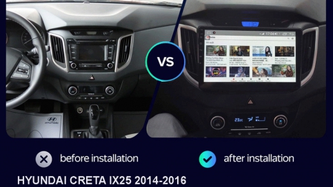 Màn hình DVD Android Hyundai Creta 2014 - nay | Gotech GT8 